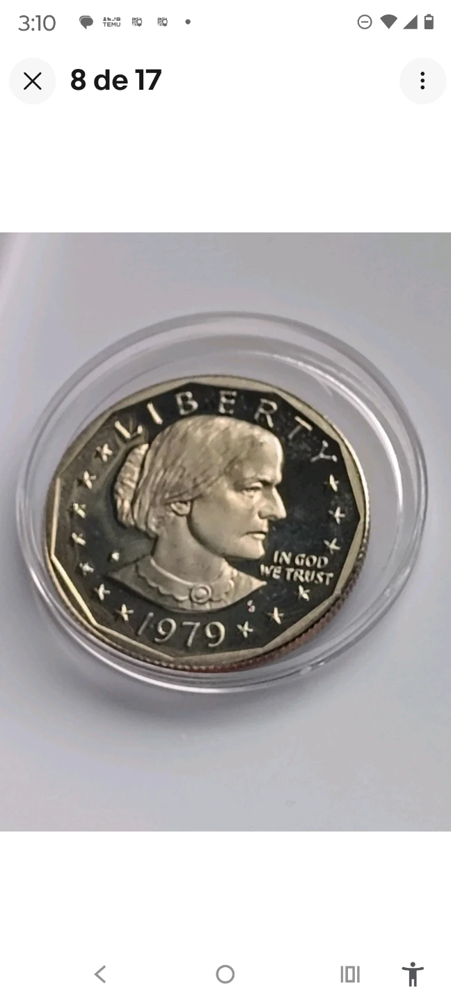 1979 S Susan B. Anthony Dollar Coin - photo 3