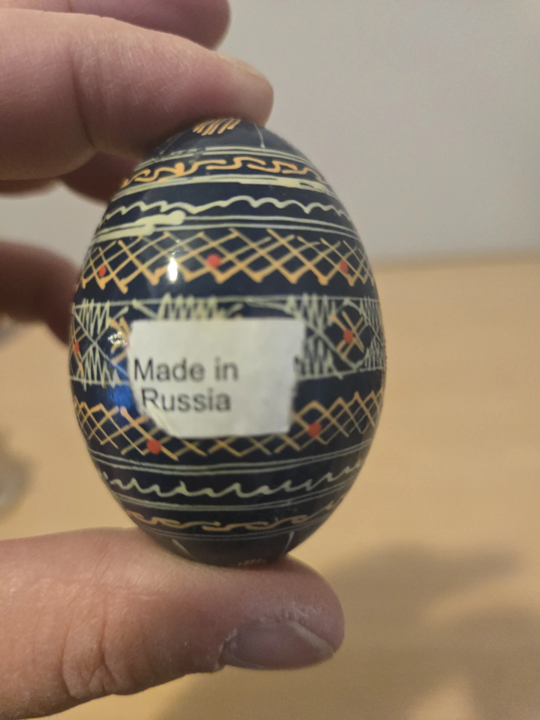 Wooden Pysanka Made in Russia - photo 2
