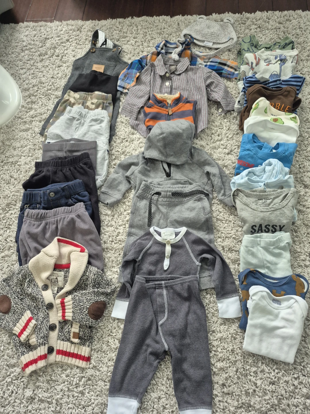 3-6months baby boy clothes - photo 2