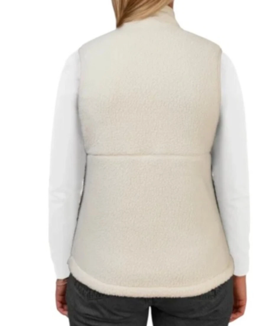 Brand new O'Reilly Women's Sharpa White Vest - photo 2