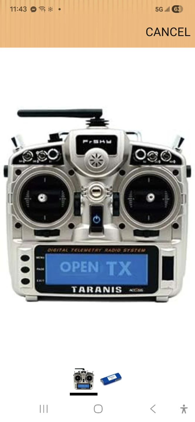 FrSky Taranis RC Radio Transmitter with Battery