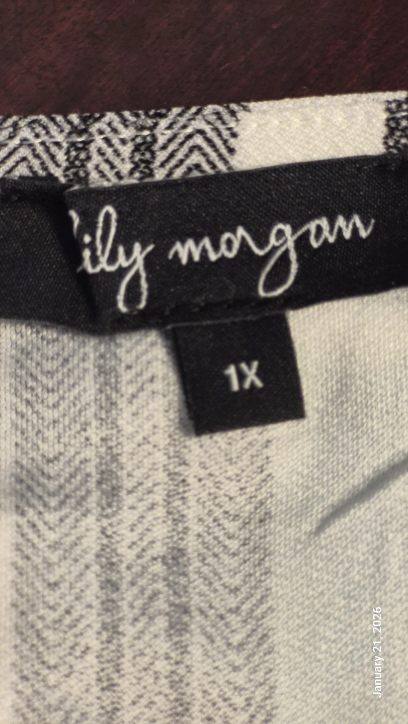 🥕 Lily Morgan Striped Sleeveless Top 1X - photo 4
