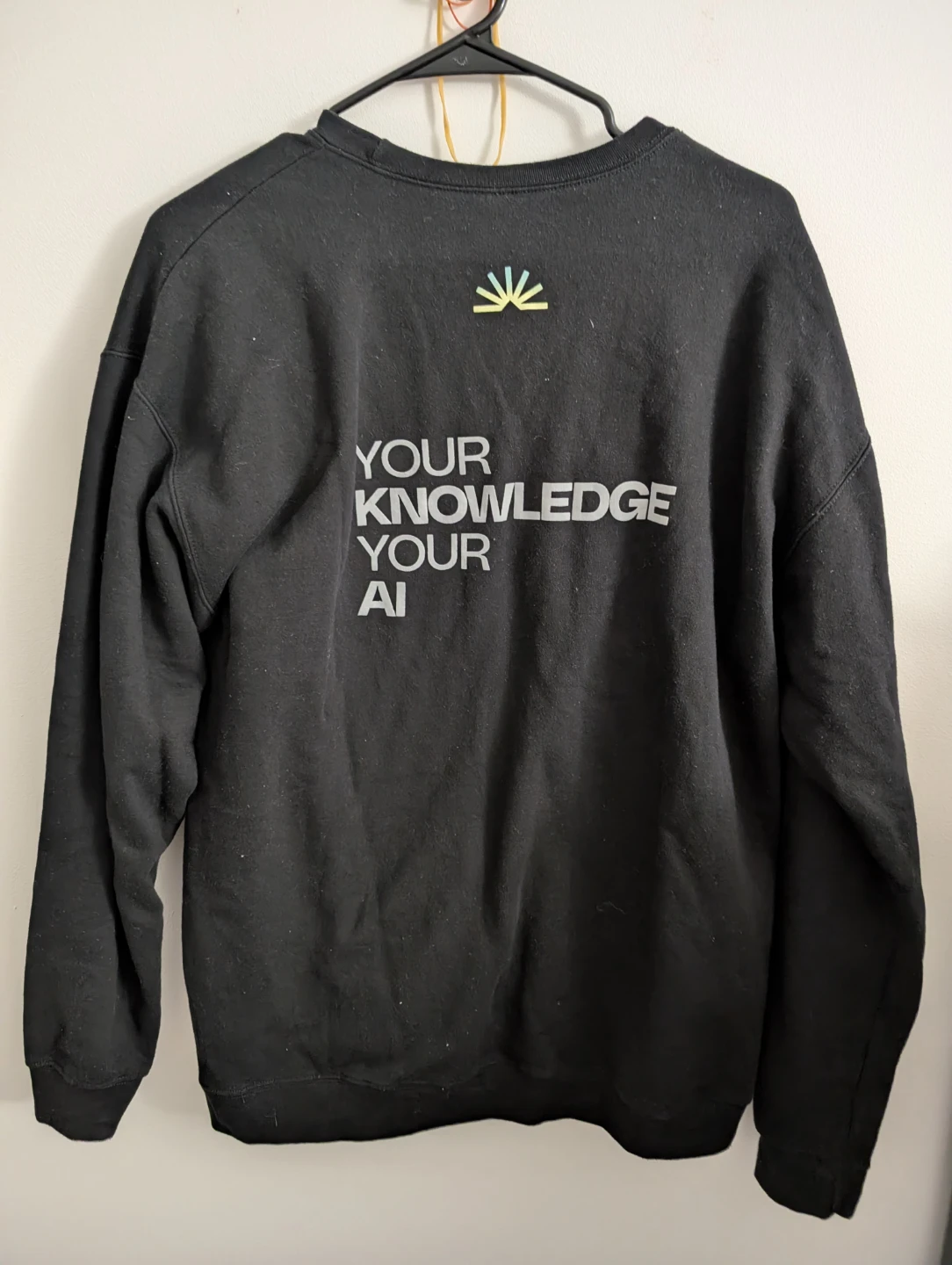Sahara AI Tech Jacket Black Crewneck Sweatshirt Swag Jumper - photo 2