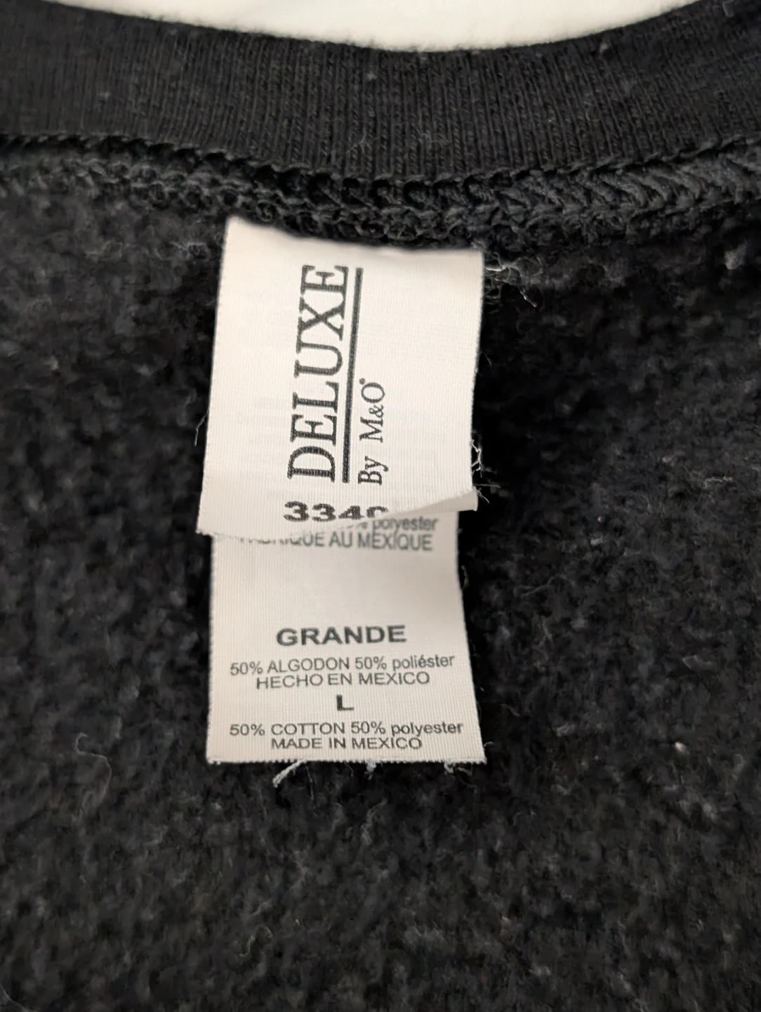 Sahara AI Tech Jacket Black Crewneck Sweatshirt Swag Jumper - photo 3