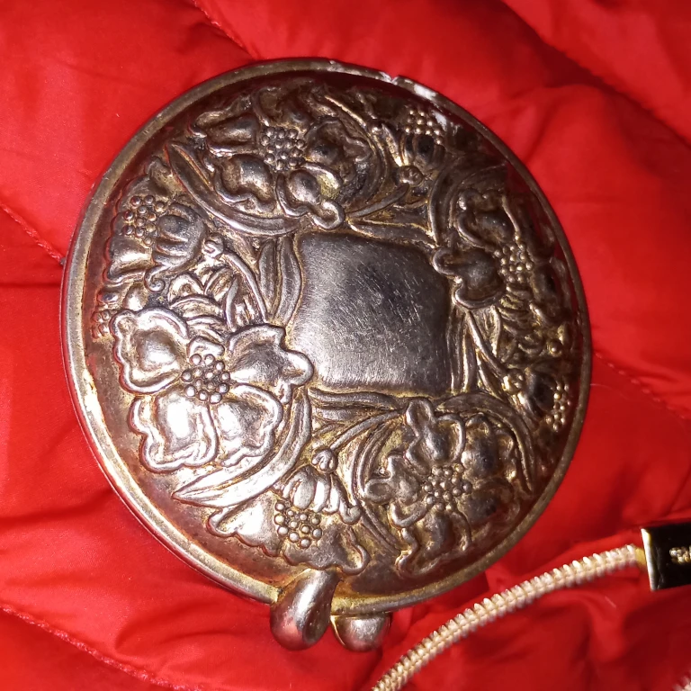 Vintage Floral Compact Mirror - photo 2