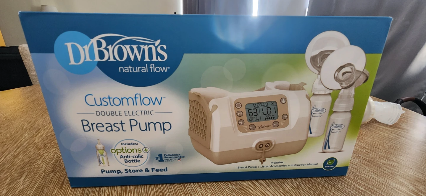 Dr. Brown's Natural Flow Customflow Double Electric Breast Pump