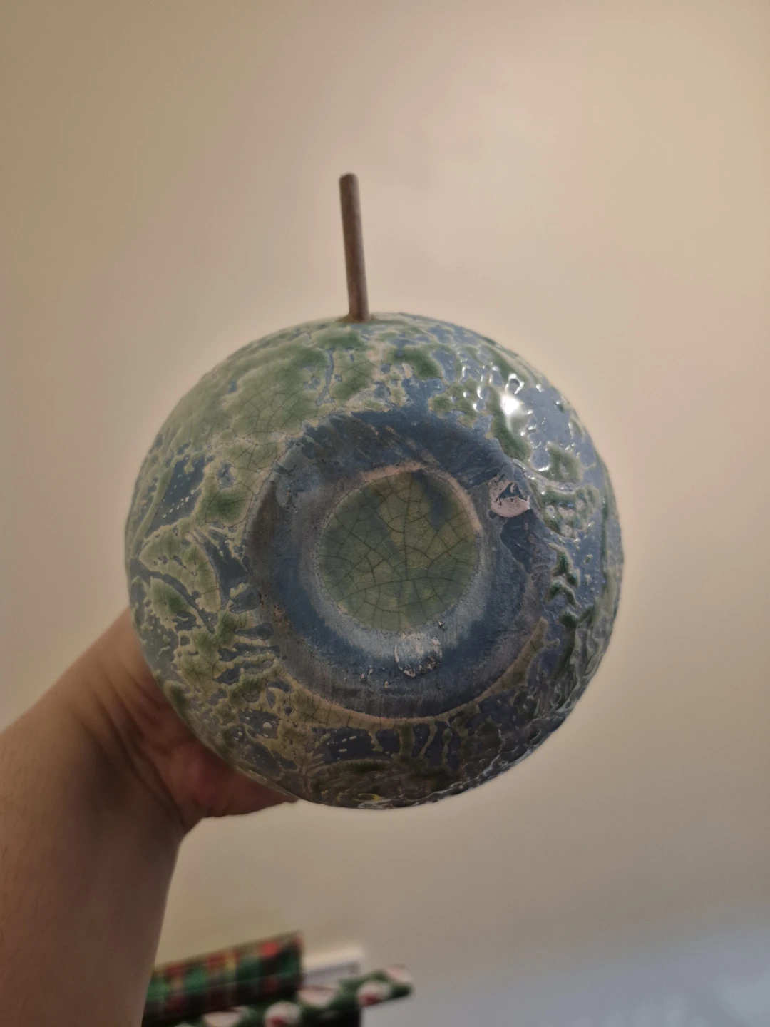 Ceramic Hanging Bird Feeder - photo 4