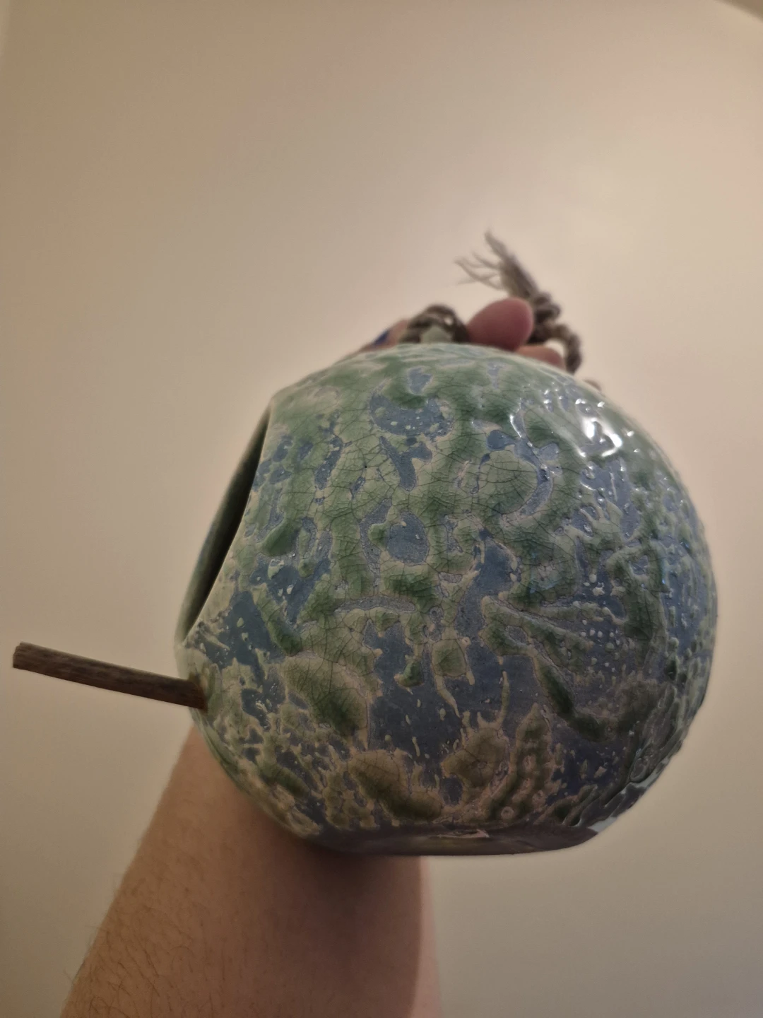 Ceramic Hanging Bird Feeder - photo 5