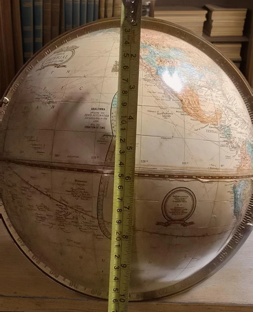 Large Imperial World Globe - photo 2