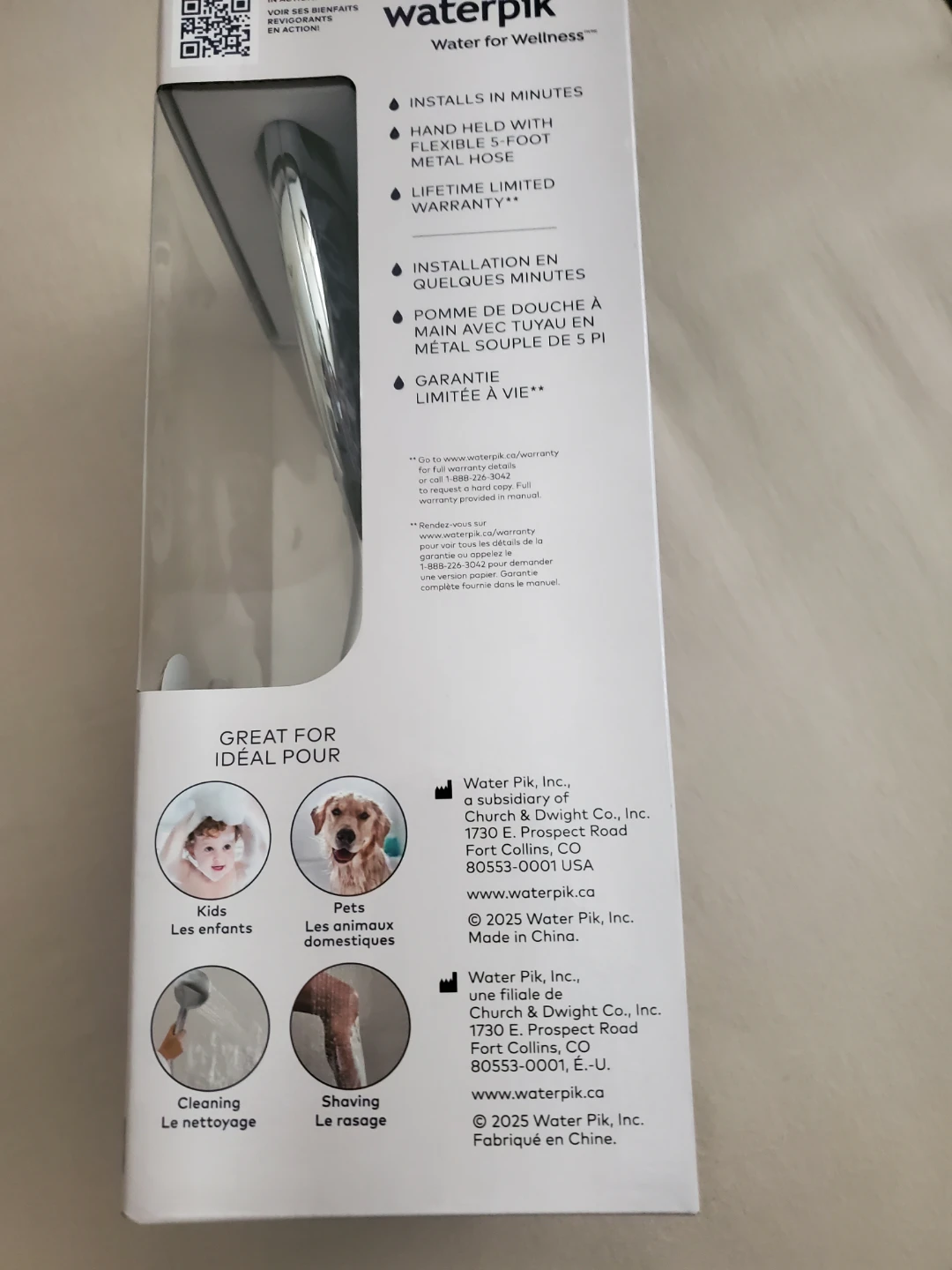 Waterpik Revive Shower Head with PowerPulse - photo 2