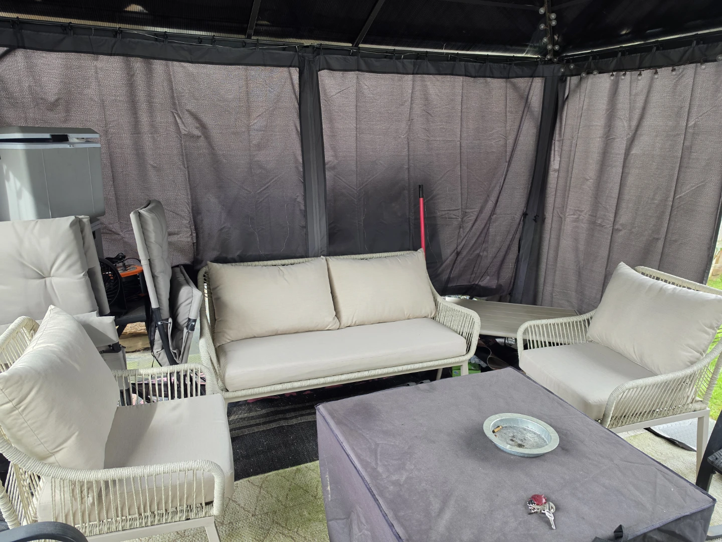 4 piece patio set