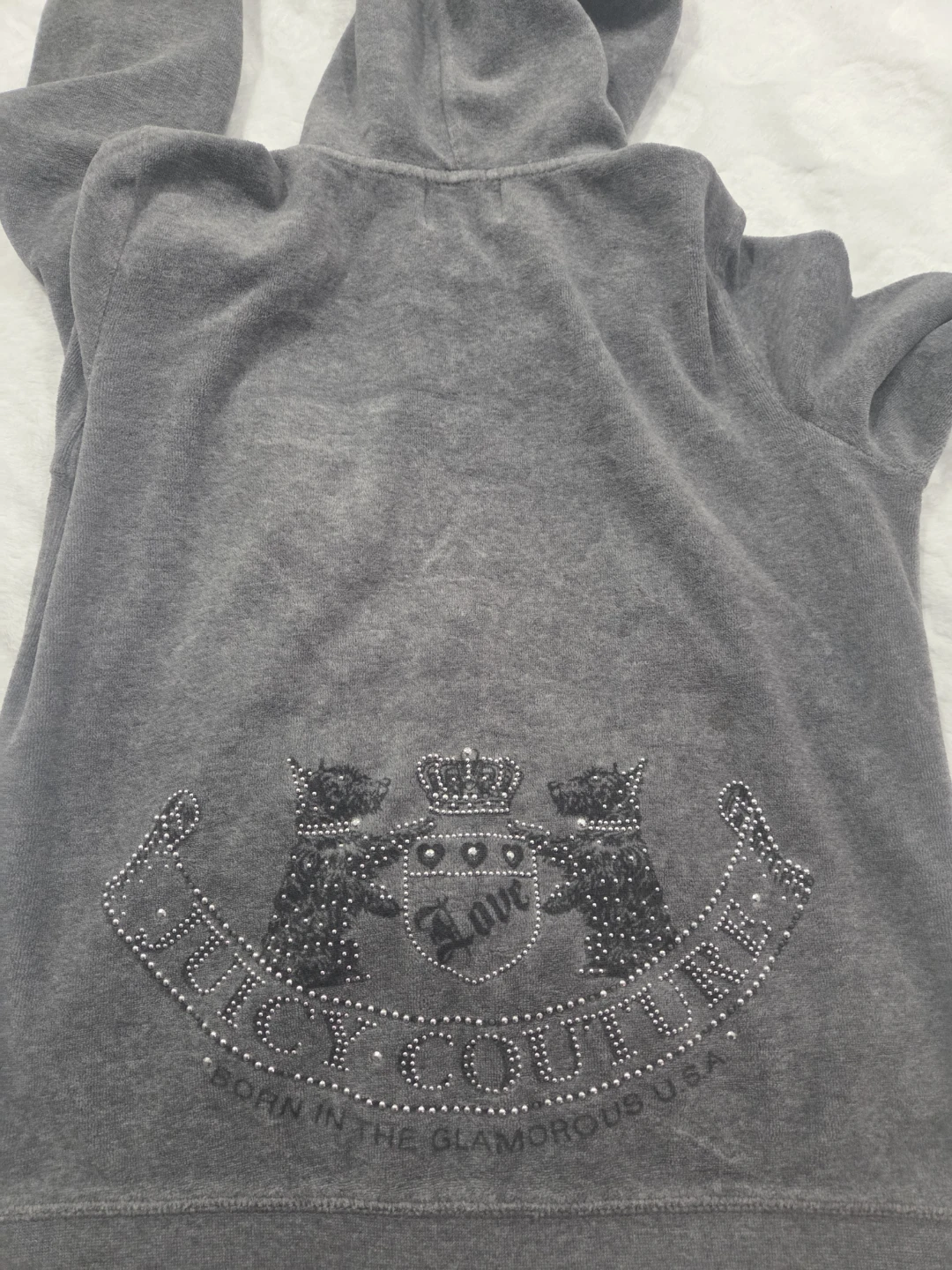 Juicy Couture Velour Zip-Up Hoodie - photo 3