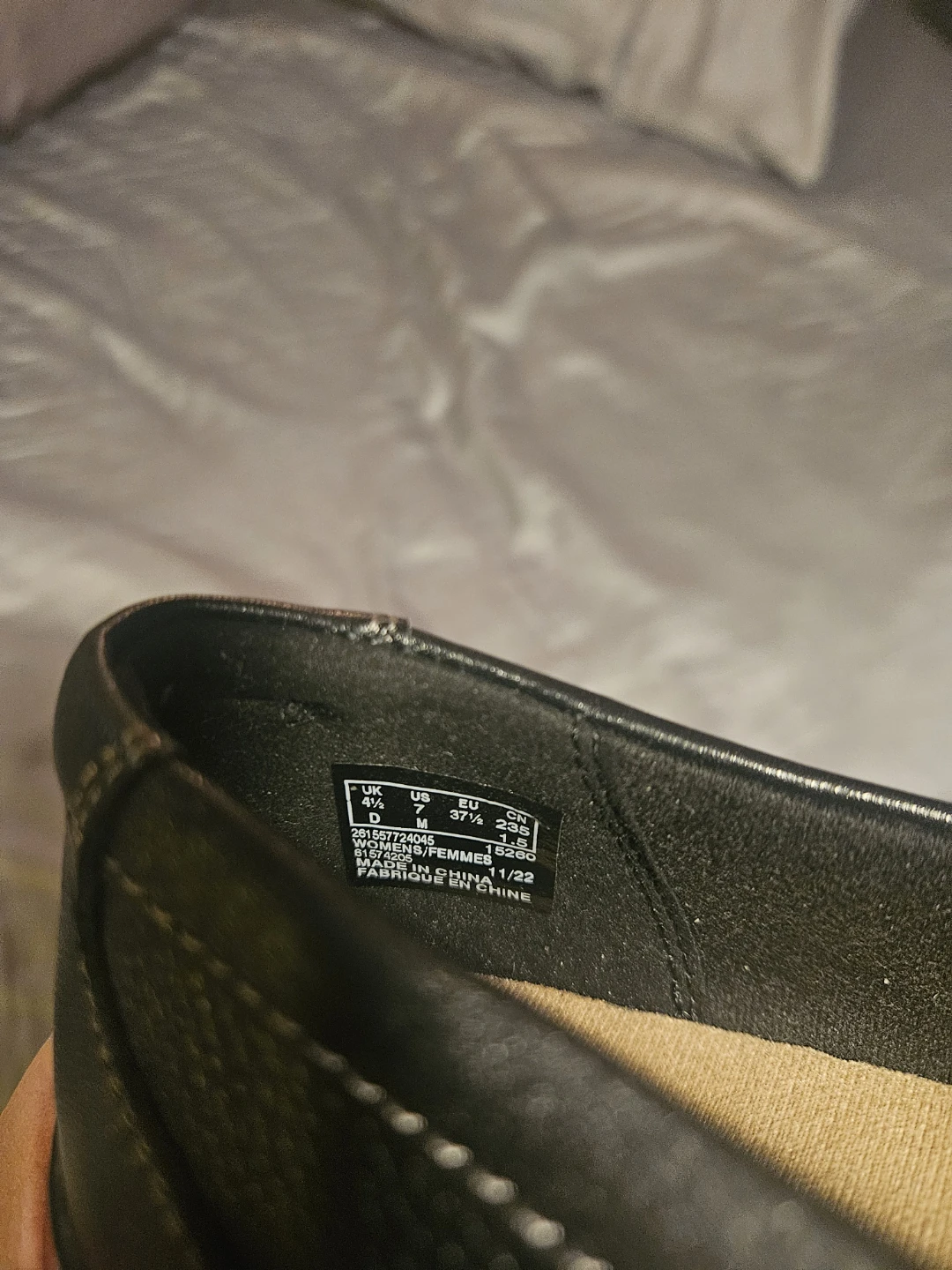 Clarks Collection Black Leather Loafers Women's Size US 7 - photo 4