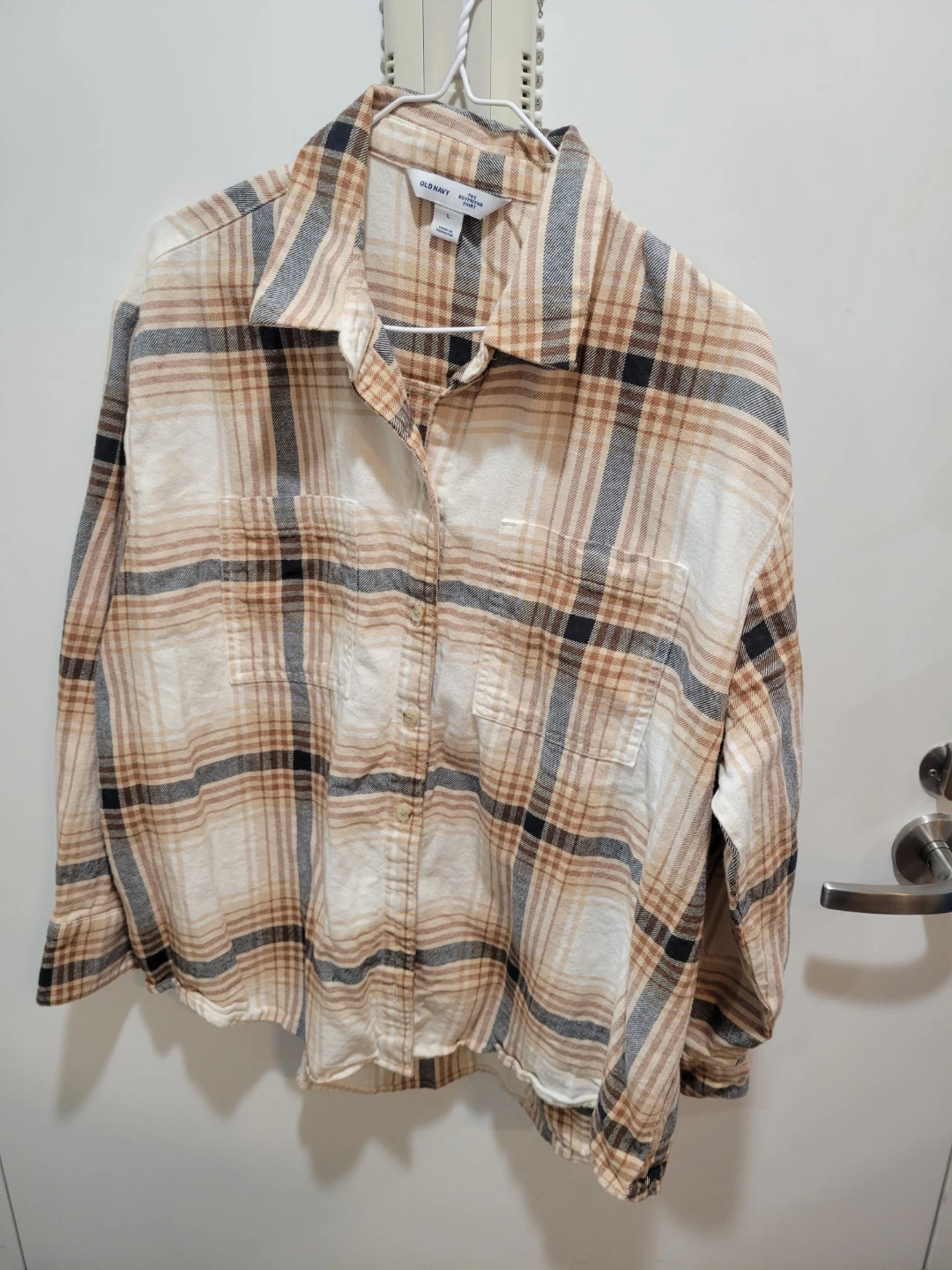 Old Navy Plaid Button-Down Shirt