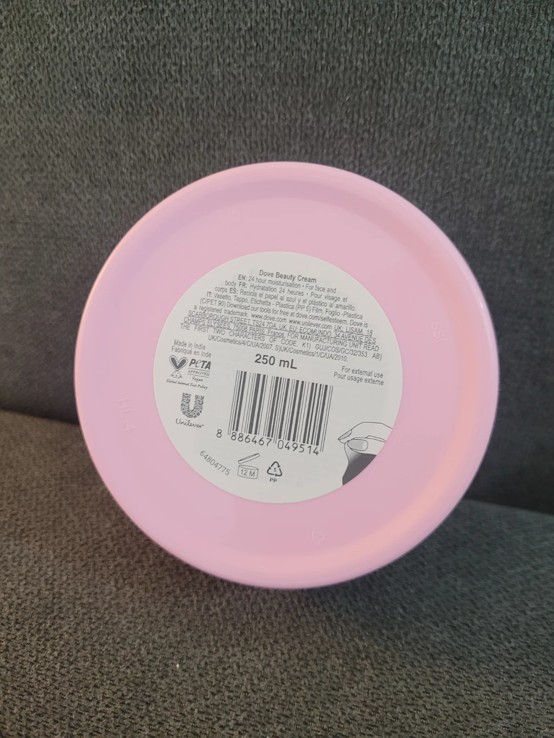 Dove Body Love Beauty Cream for Face & Body - 250 mL - photo 2