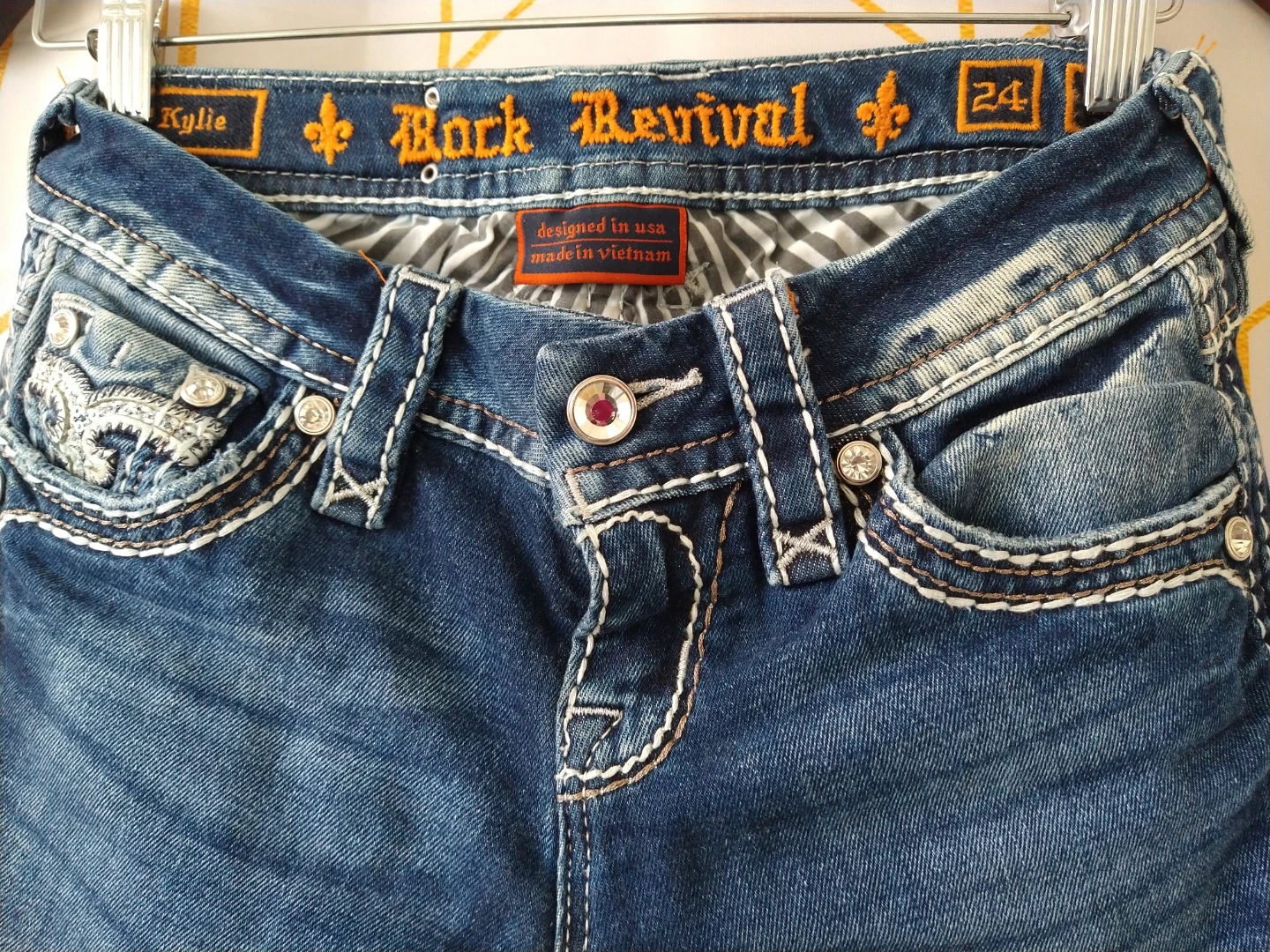 Rock Revival Kylie Boot Stretch Jean Size 24 - photo 5