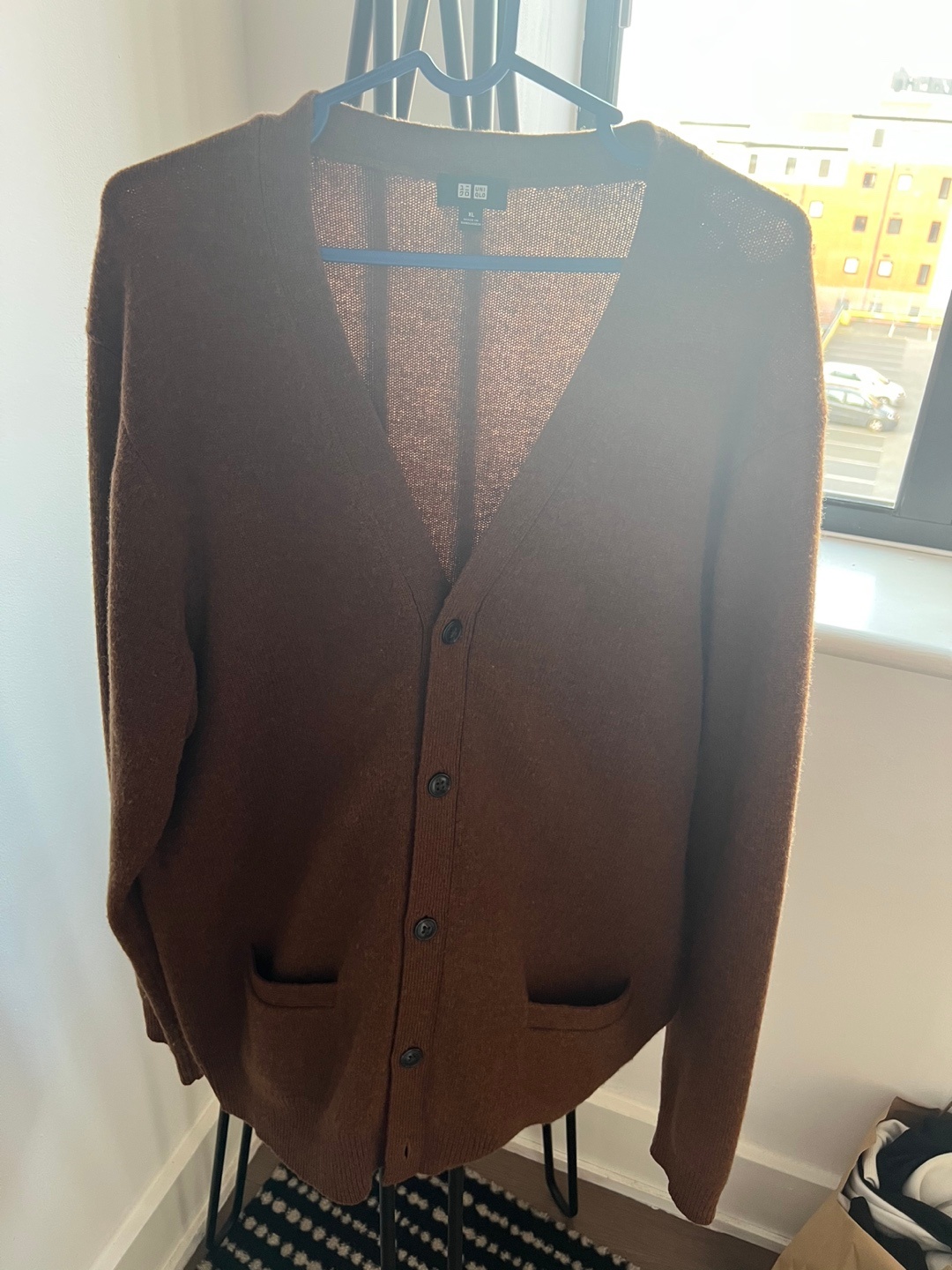 UNIQLO Men's Cardigan - Brown XL