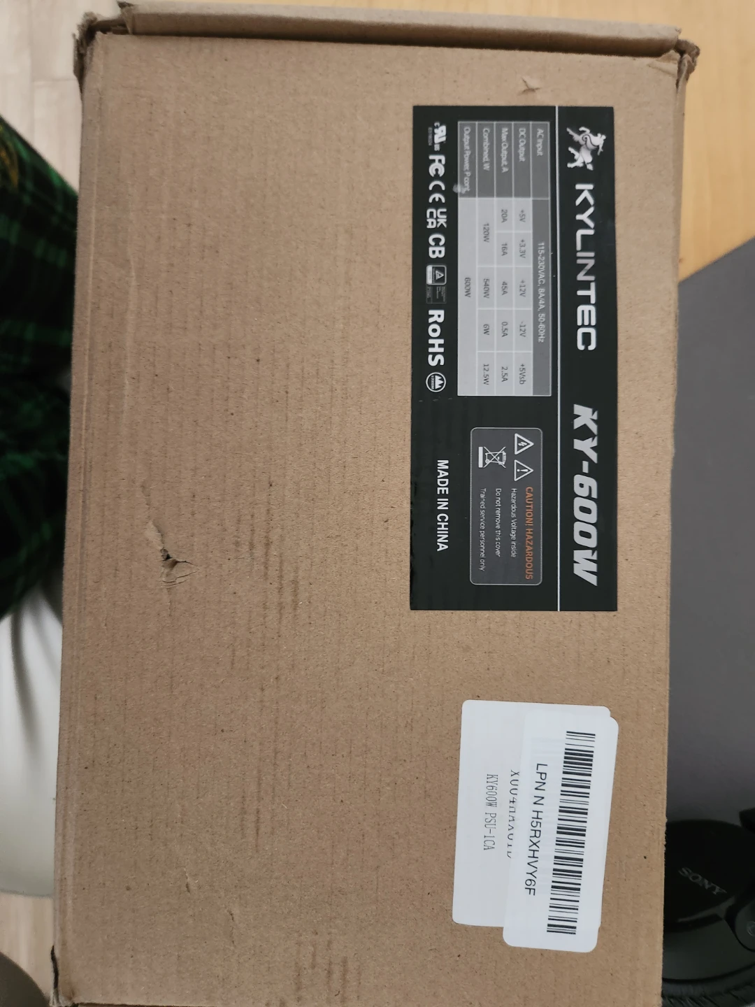 Kylintec KY-600W Power Supply Unit