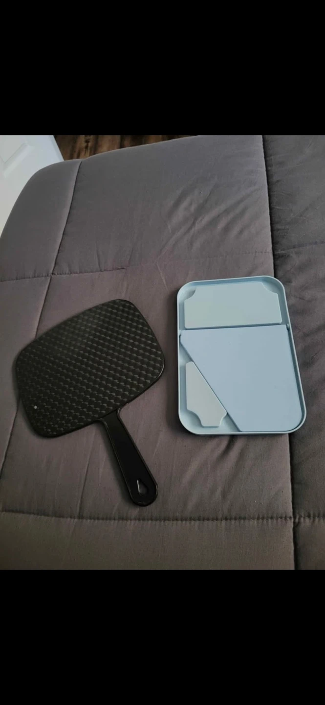 Handheld Mirror and Compact Vanity Mirror Set - photo 2