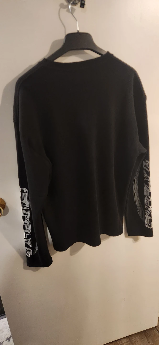 Supply & Demand "Bonez LS Tee" Black Skeleton Graphic - photo 4