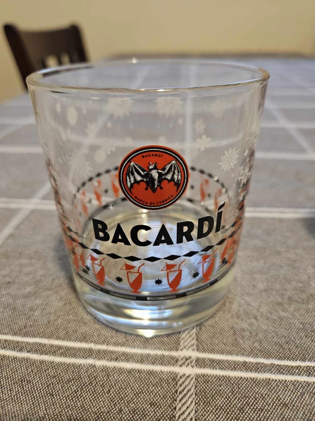 Bacardi tumbler / lowball Glass 🧡