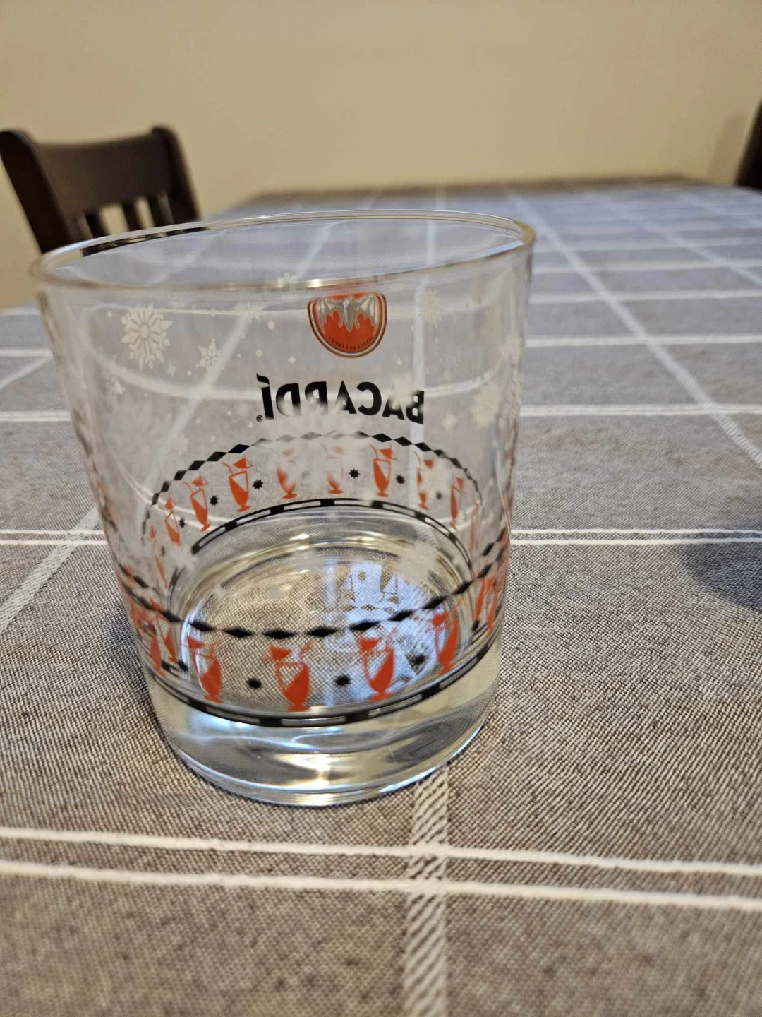 Bacardi tumbler / lowball Glass 🧡 - photo 2
