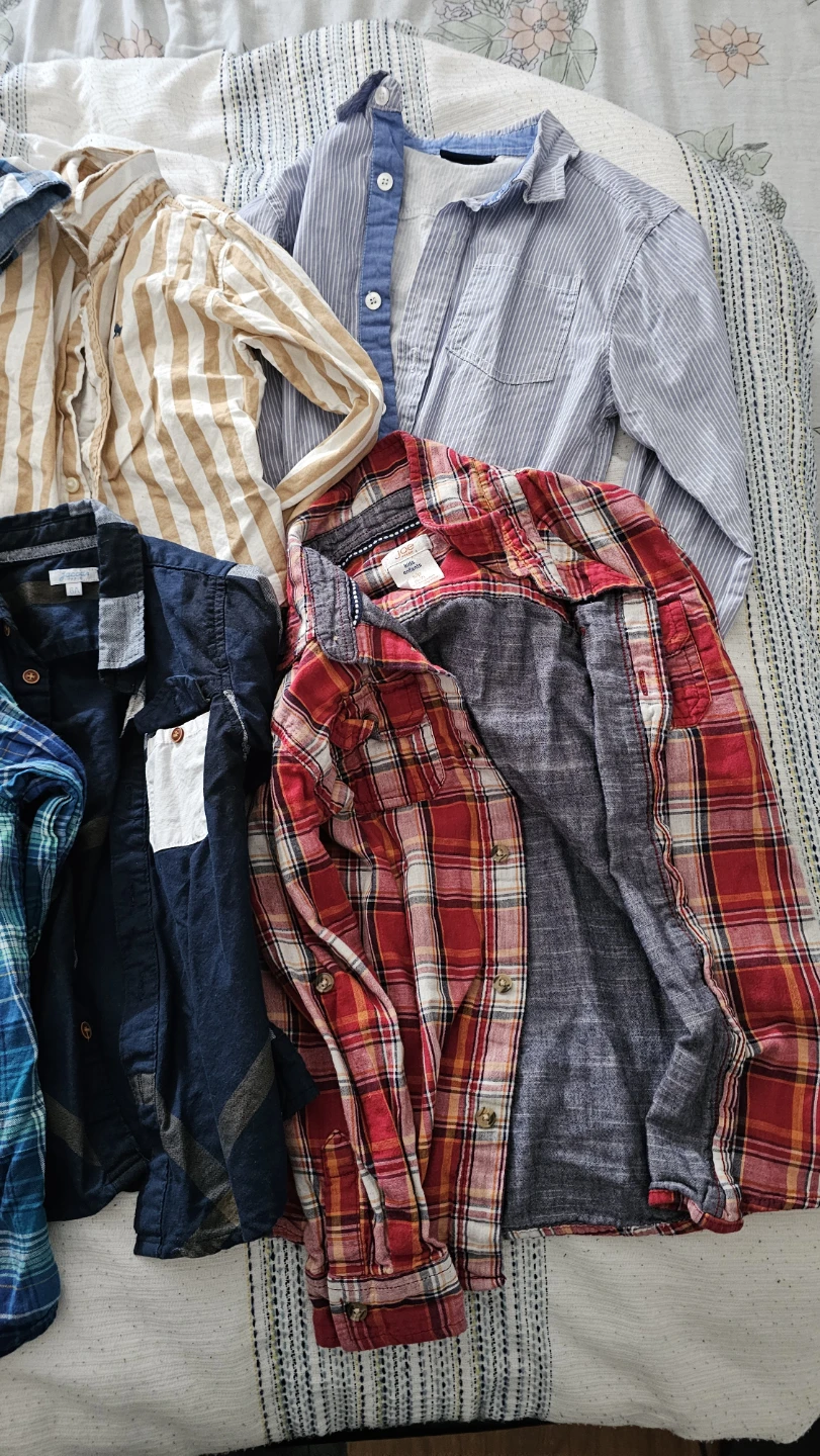 Bundle of 6T Boys' Long Sleeve Shirts - photo 2