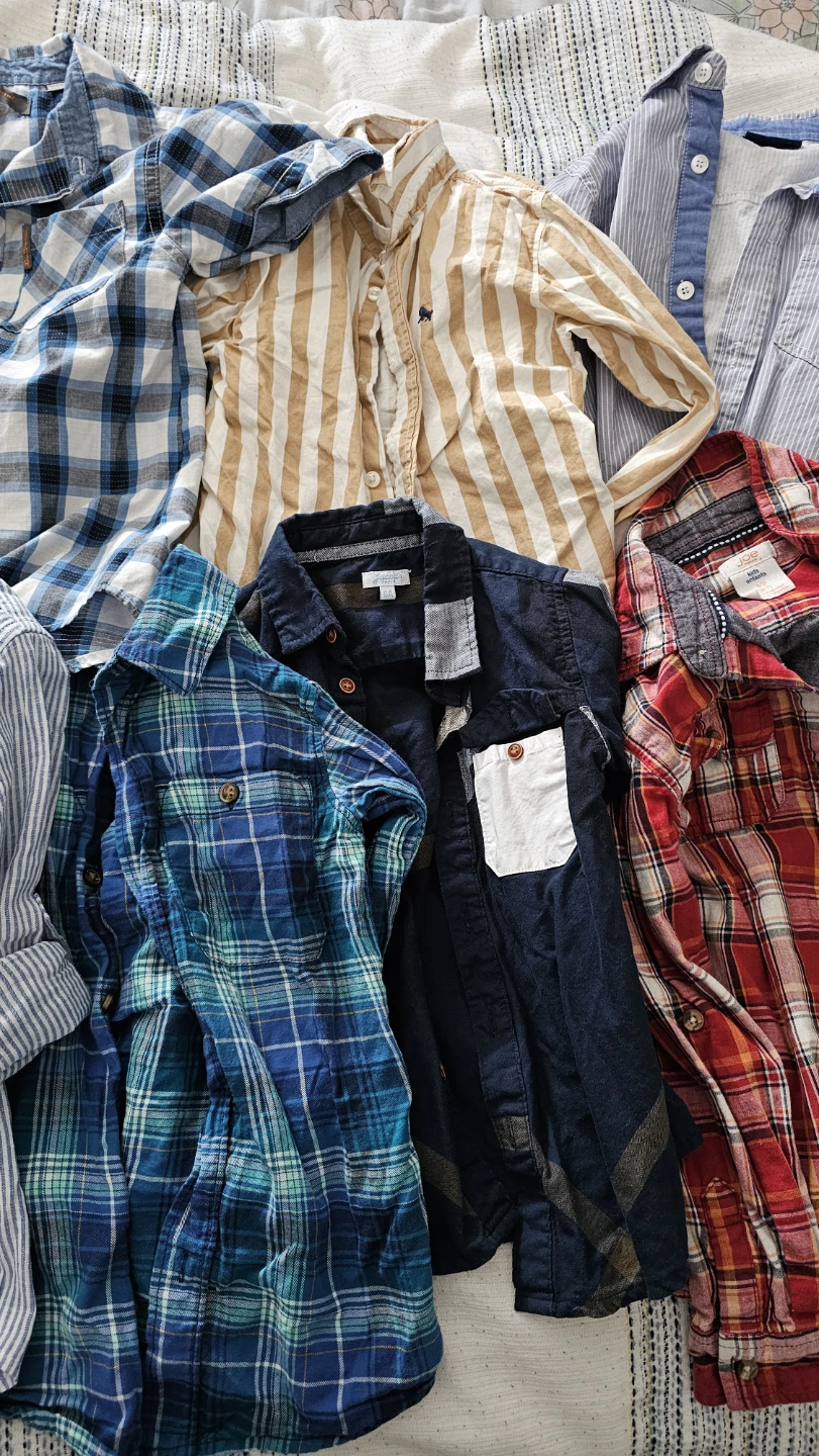 Bundle of 6T Boys' Long Sleeve Shirts - photo 3