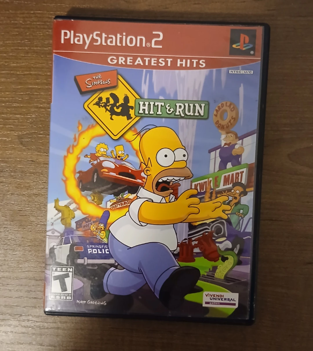The Simpsons Hit & Run PlayStation 2 Game