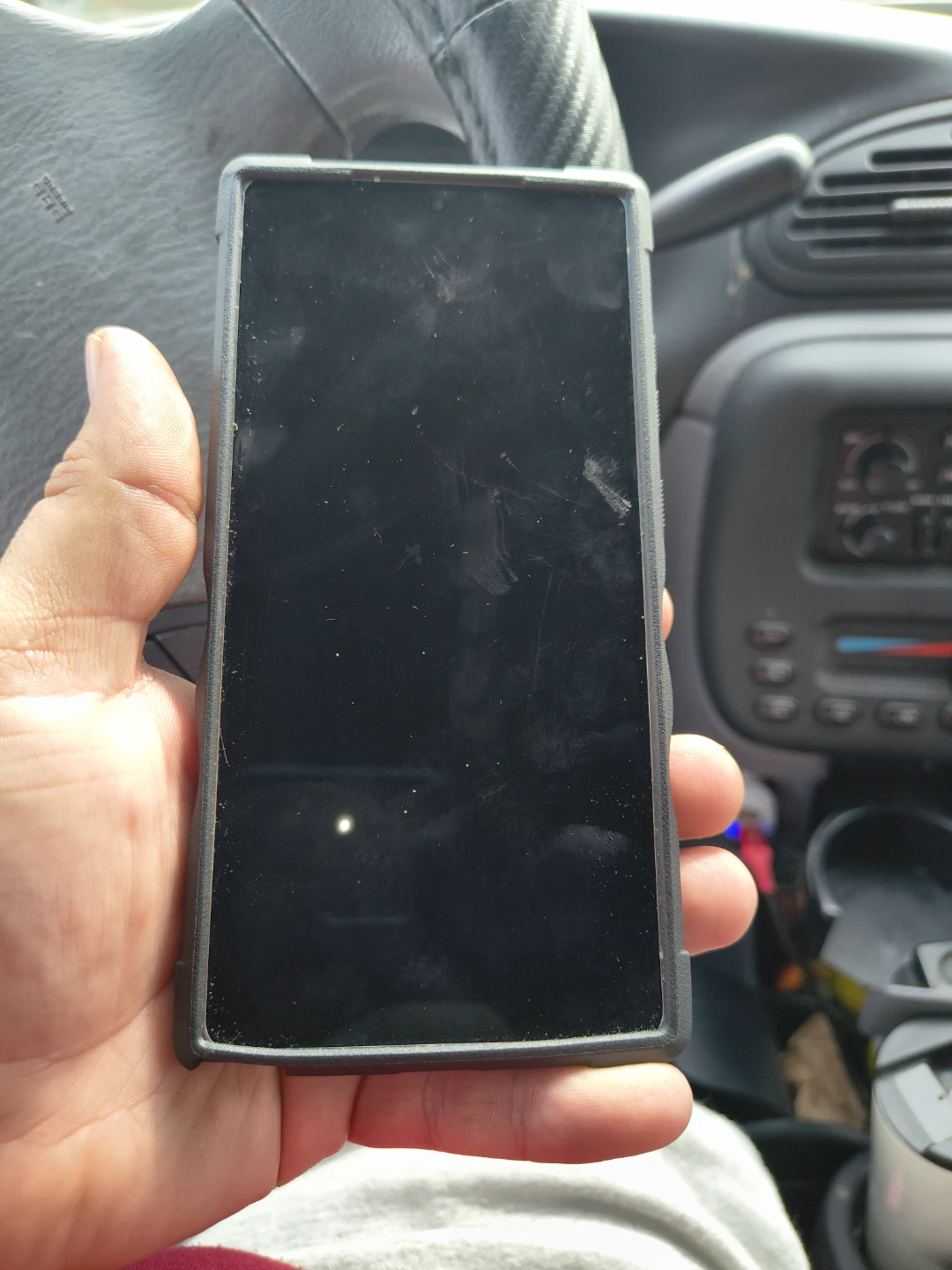 Phone Case with Magnetic Ring Holder