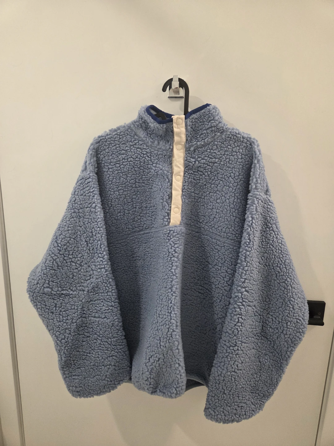 Ant Blue Fleece Pullover Sweater(Unisex)