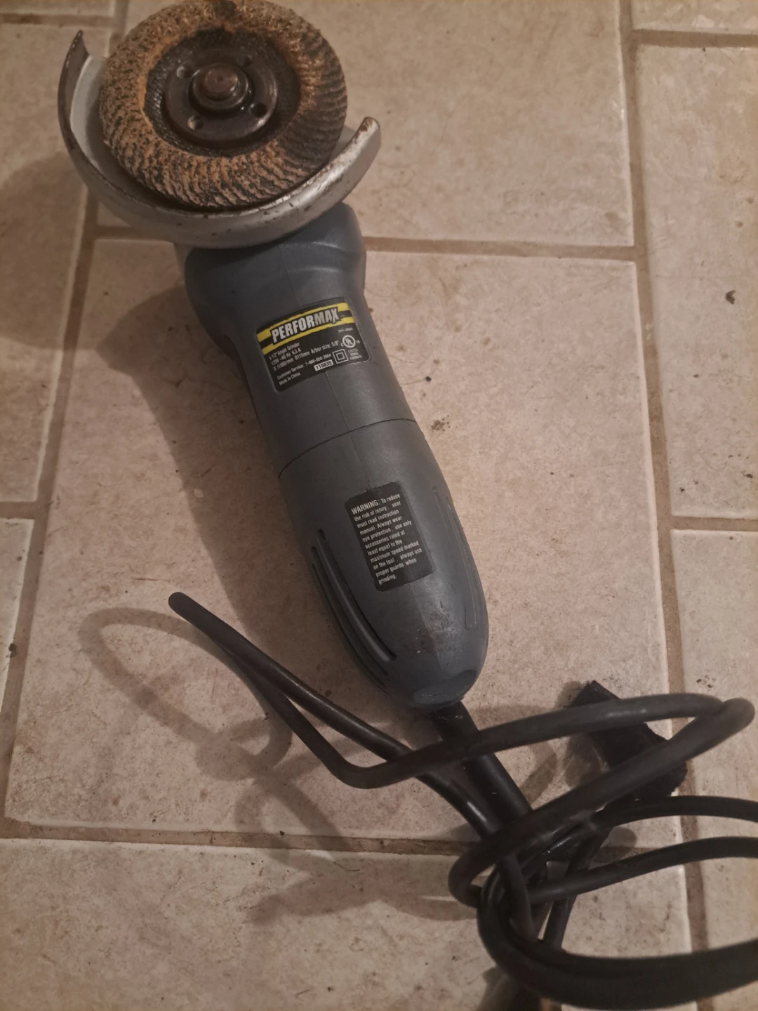 PERFORMAX 4.5" Angle Grinder - photo 2