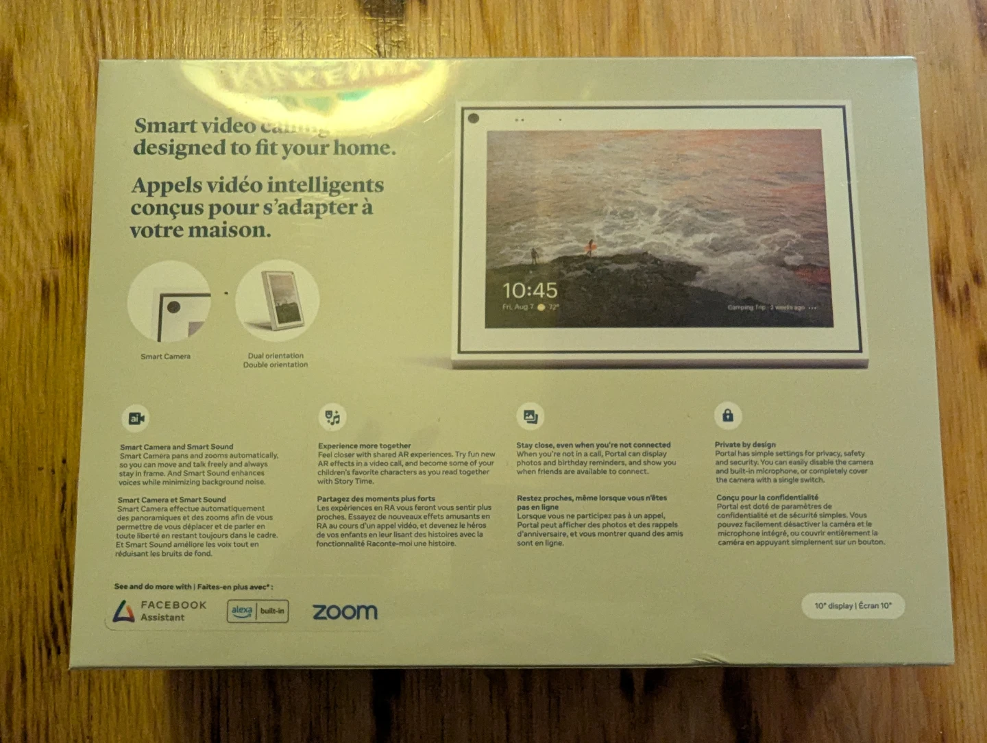 Facebook Portal Smart Video Calling Device 10" Display - photo 2