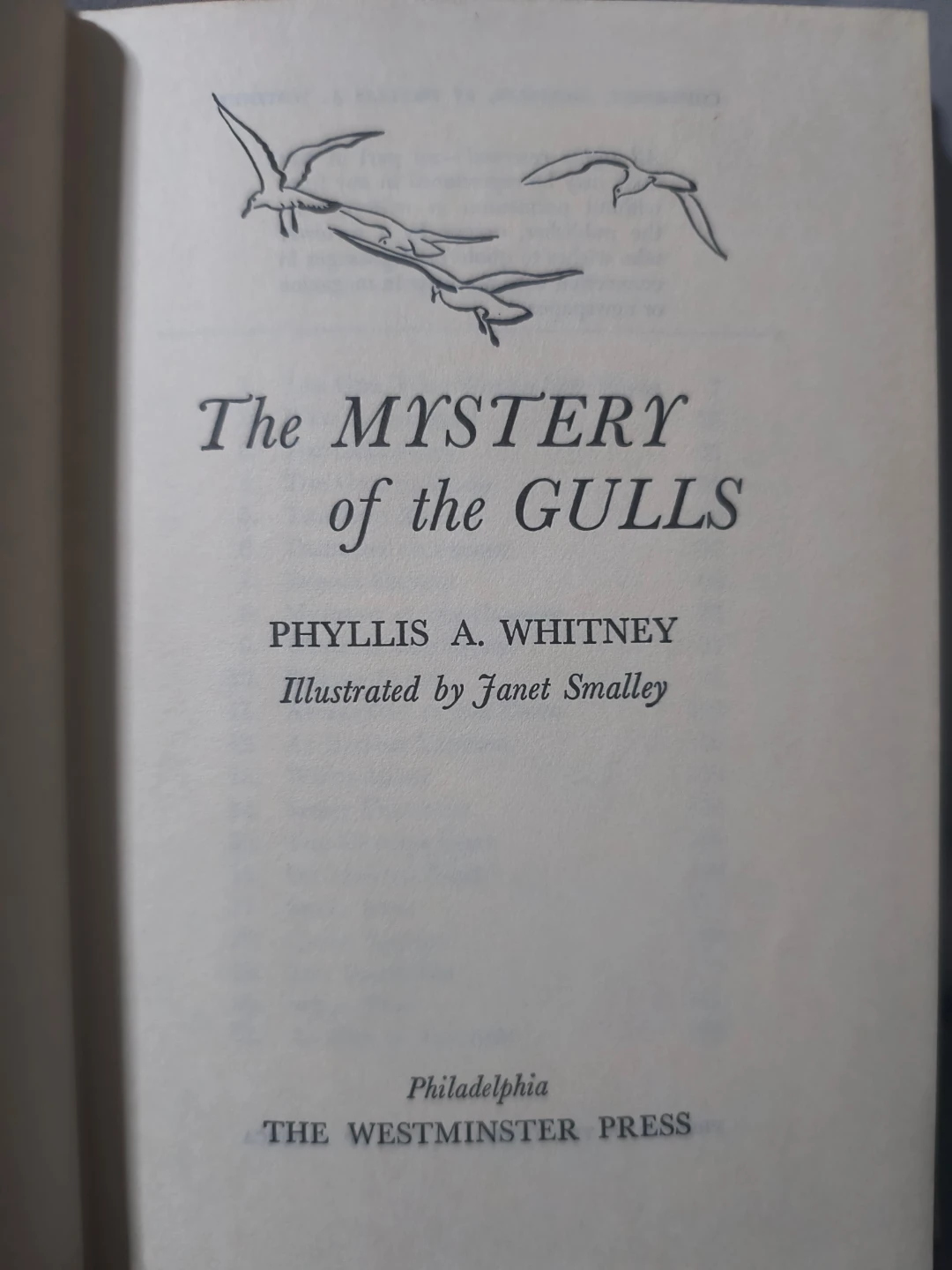 The Mystery of the Gulls, hardcover, vintage - photo 5