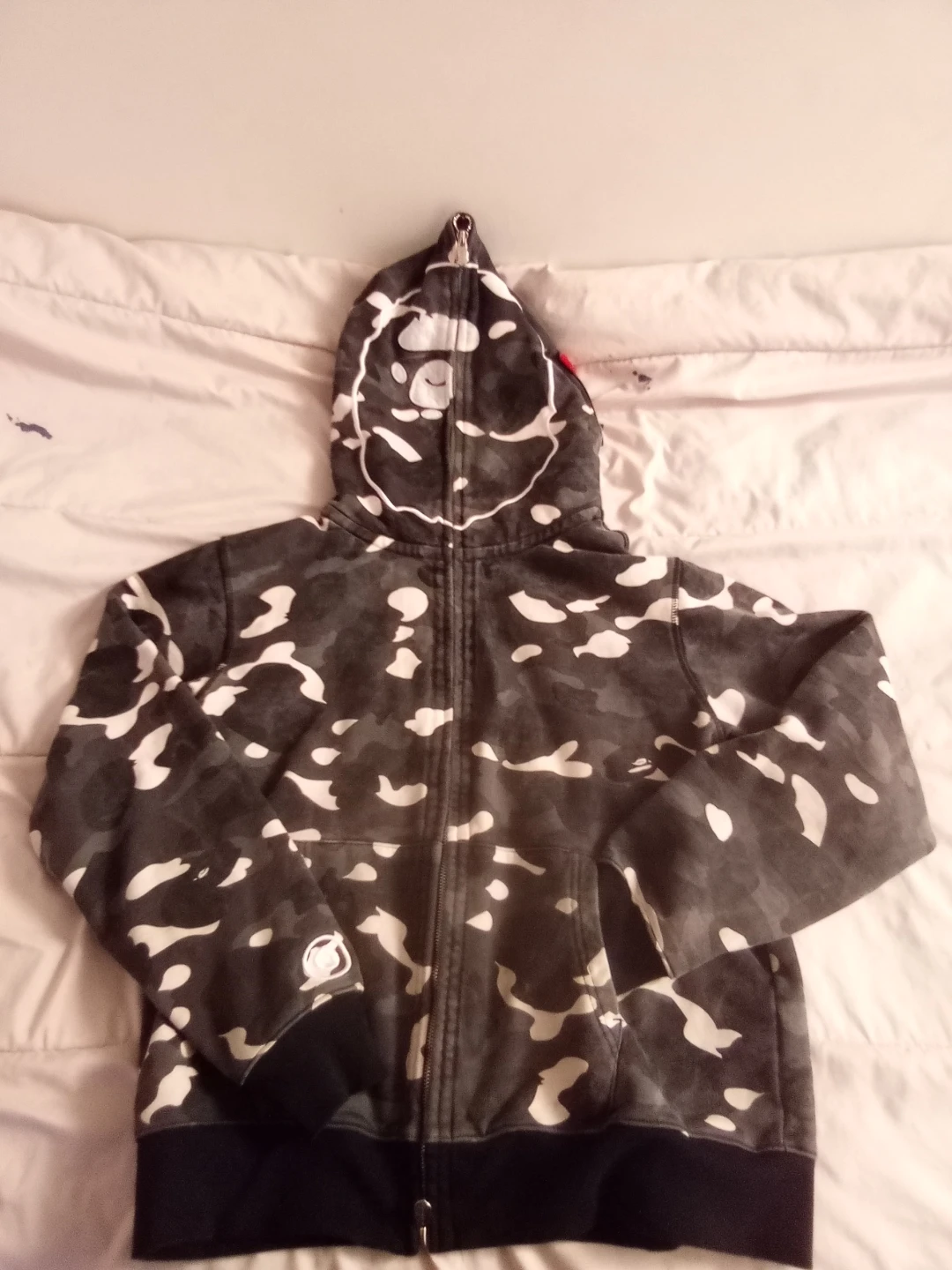 BAPE Full Zip Camo Hoodie
