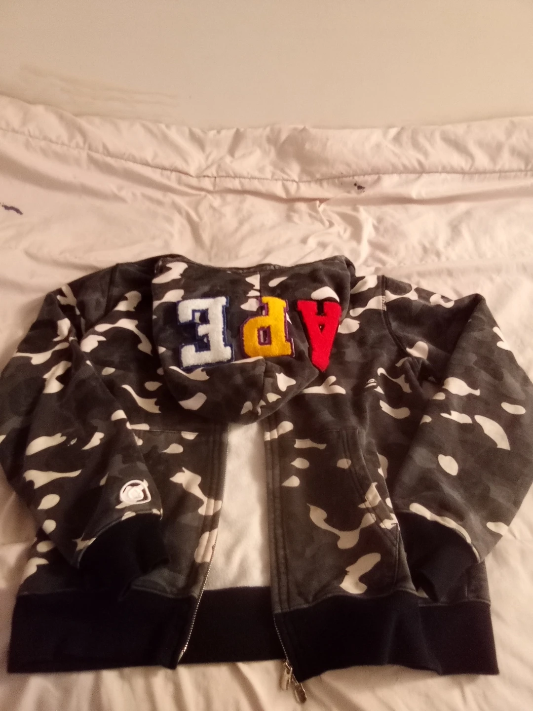 BAPE Full Zip Camo Hoodie - photo 2