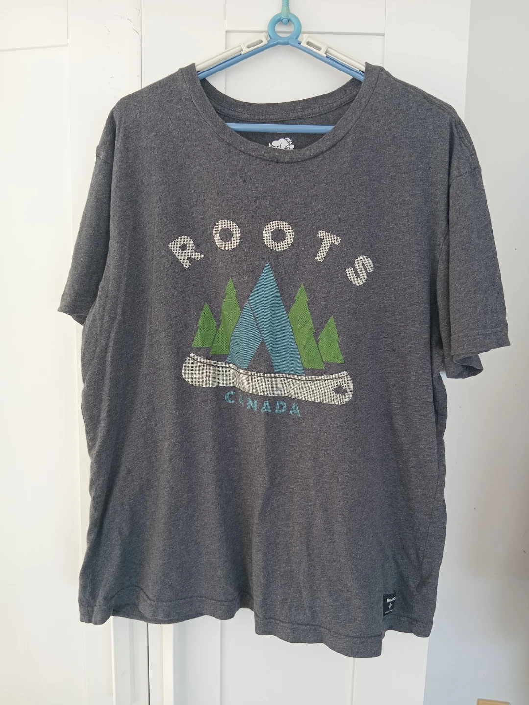 Roots T-Shirt - Grey - Size L