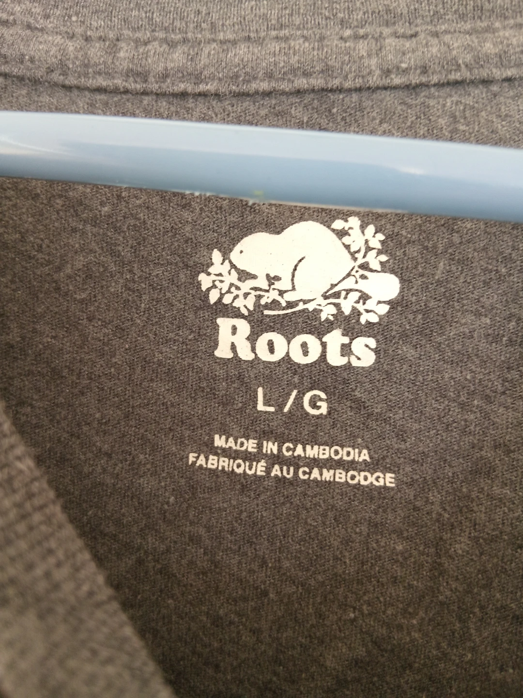 Roots T-Shirt - Grey - Size L - photo 2