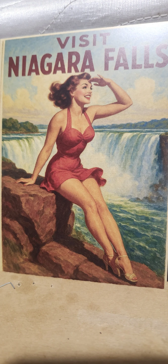Visit Montreal Vintage Art Print - photo 3