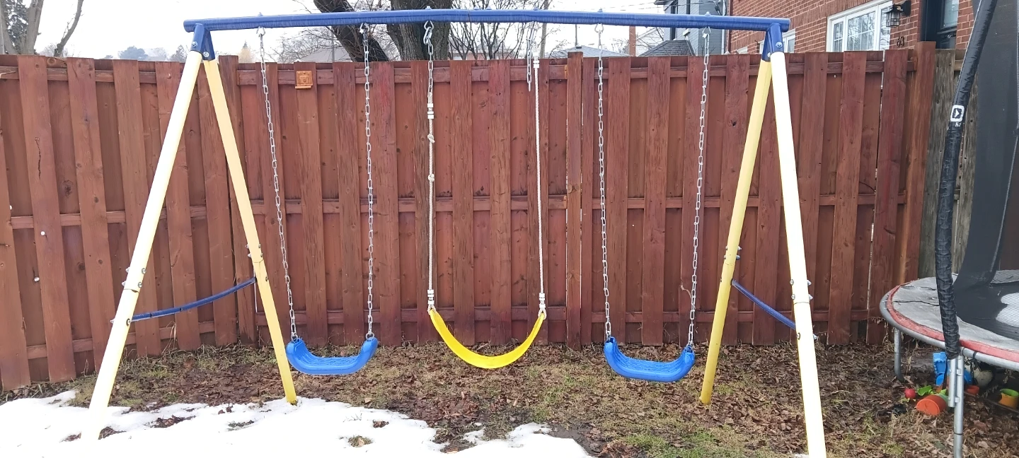 Swing Set with 3 Swings - photo 2