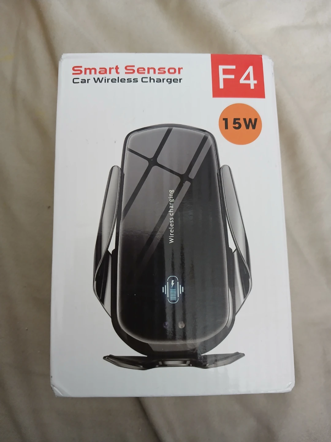 Smart Sensor F4 Car Wireless Charger 15W