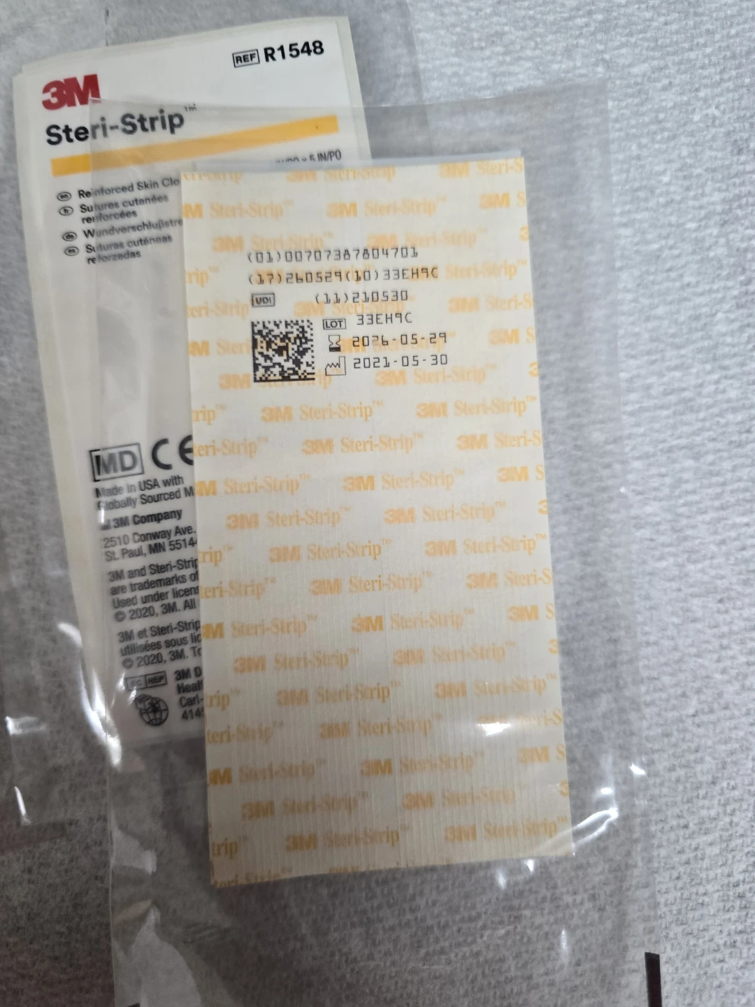 3M Steri-Strip Reinforced Skin Closures (4 strips) - photo 3