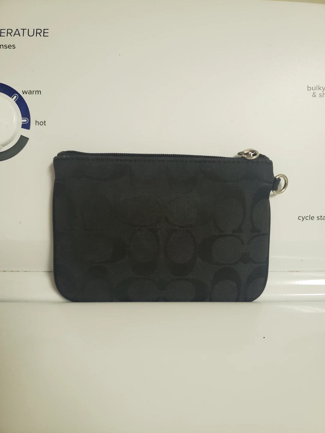 Coach Signature Canvas Pouch - photo 2