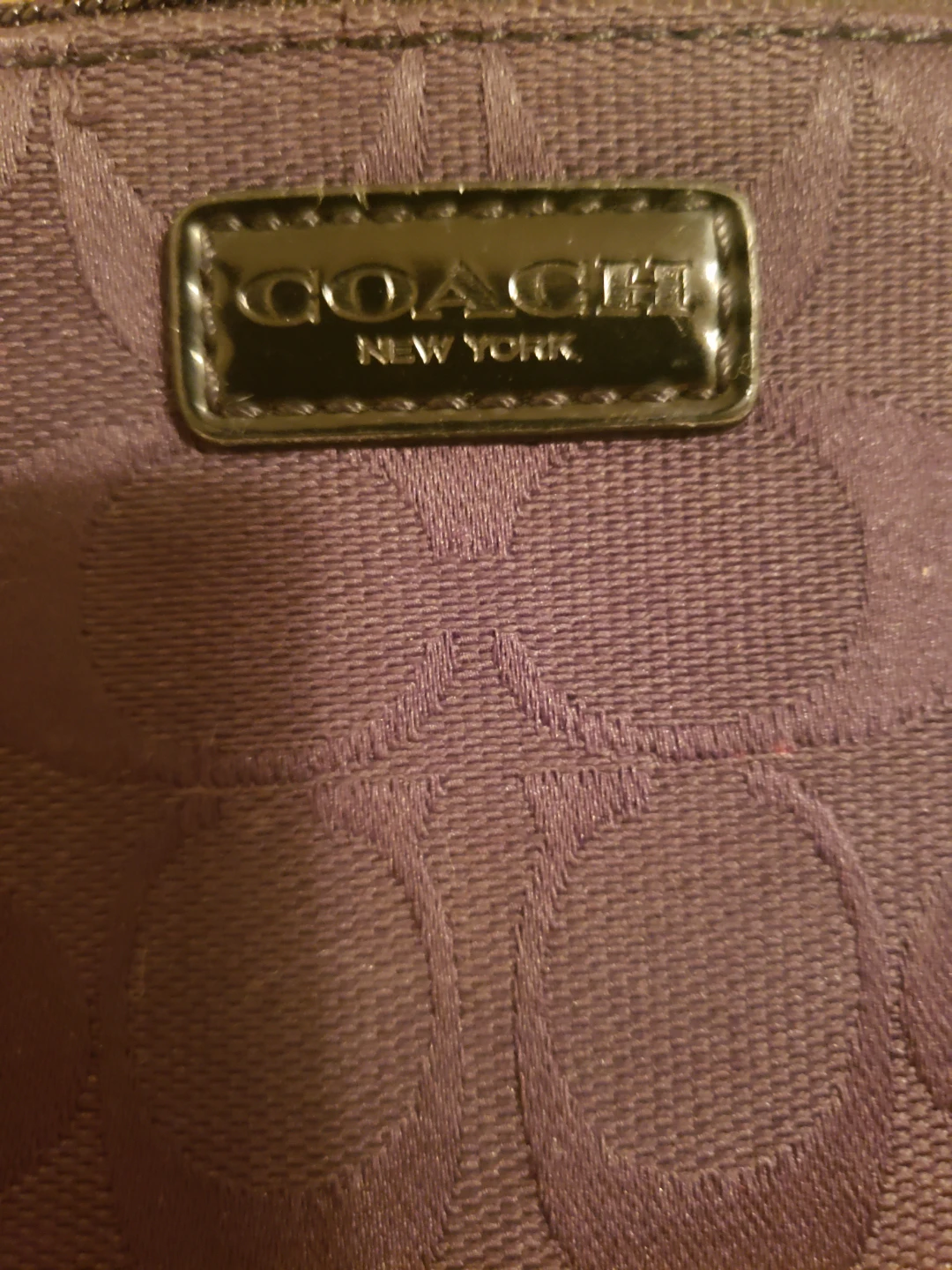 Coach Signature Canvas Pouch - photo 4