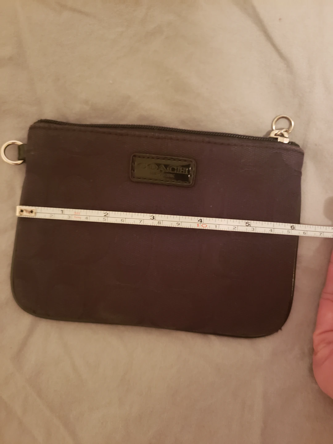Coach Signature Canvas Pouch - photo 5
