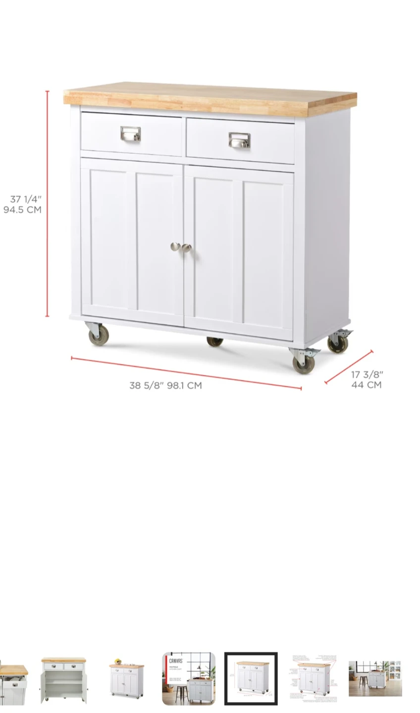 Rolling Kitchen Island Cart - photo 5
