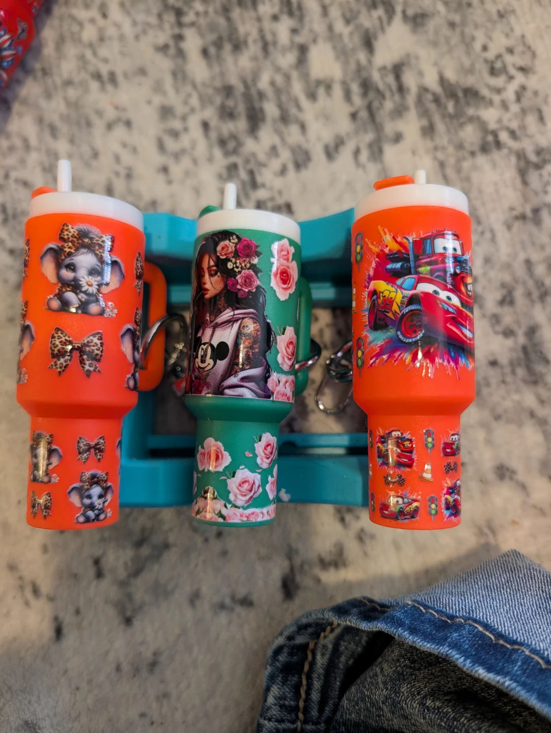 Mini tumbler keychains - photo 3