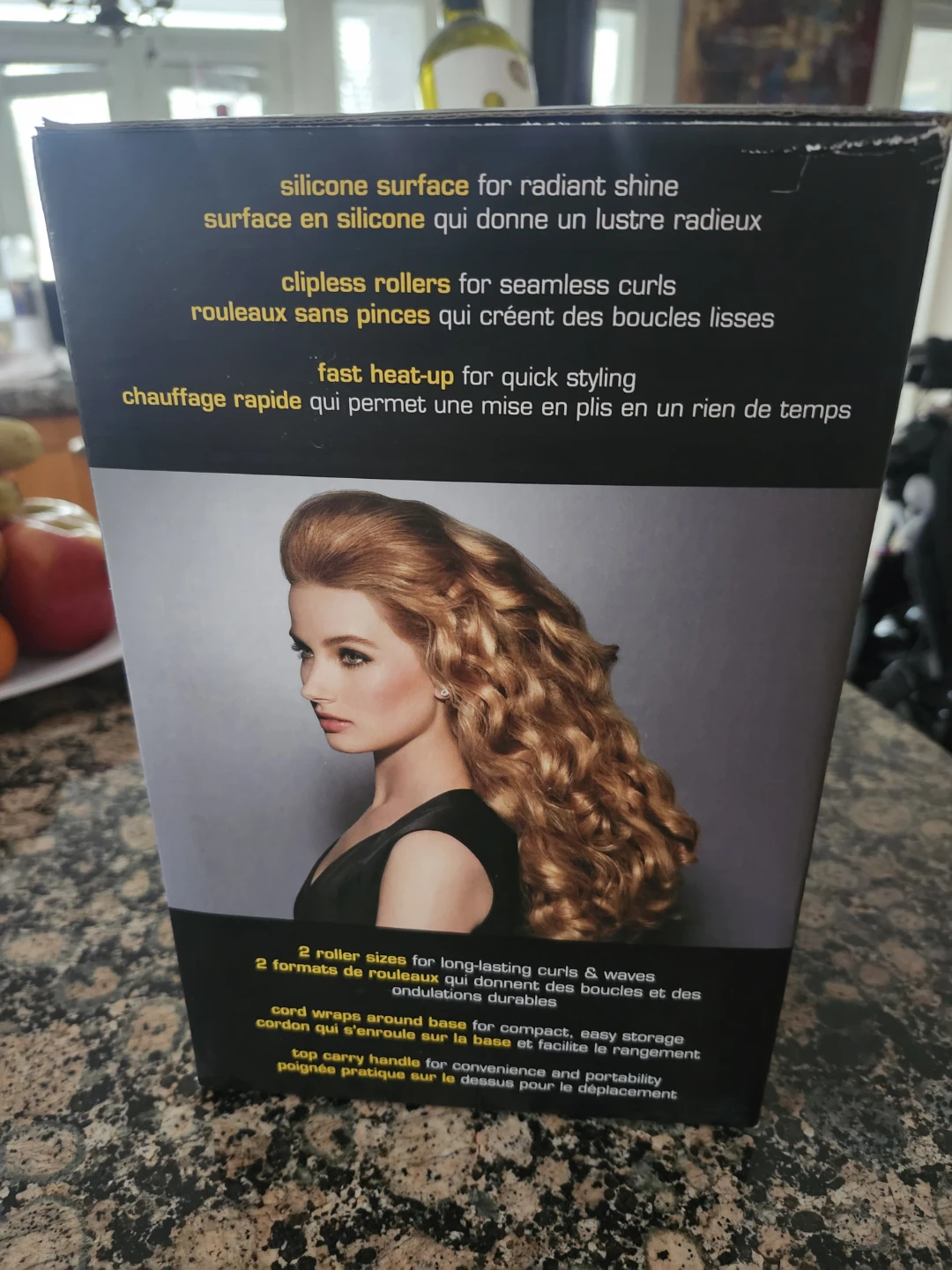 Hair Curlers with Silicone Surface