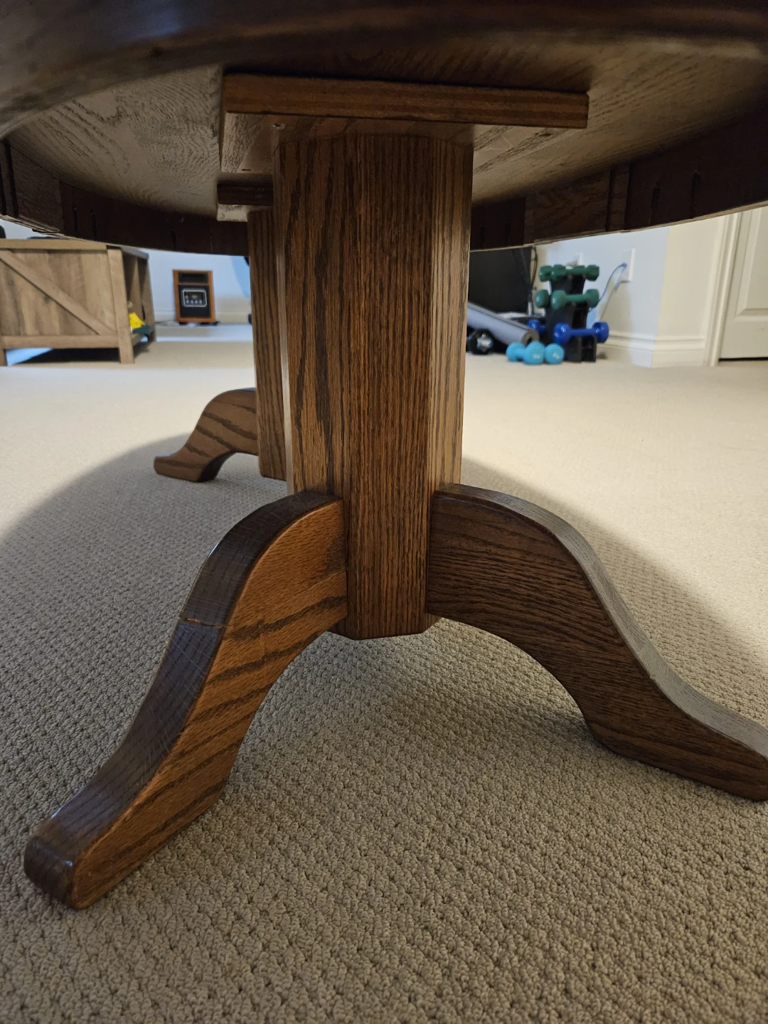 Solid wood coffee table - photo 3