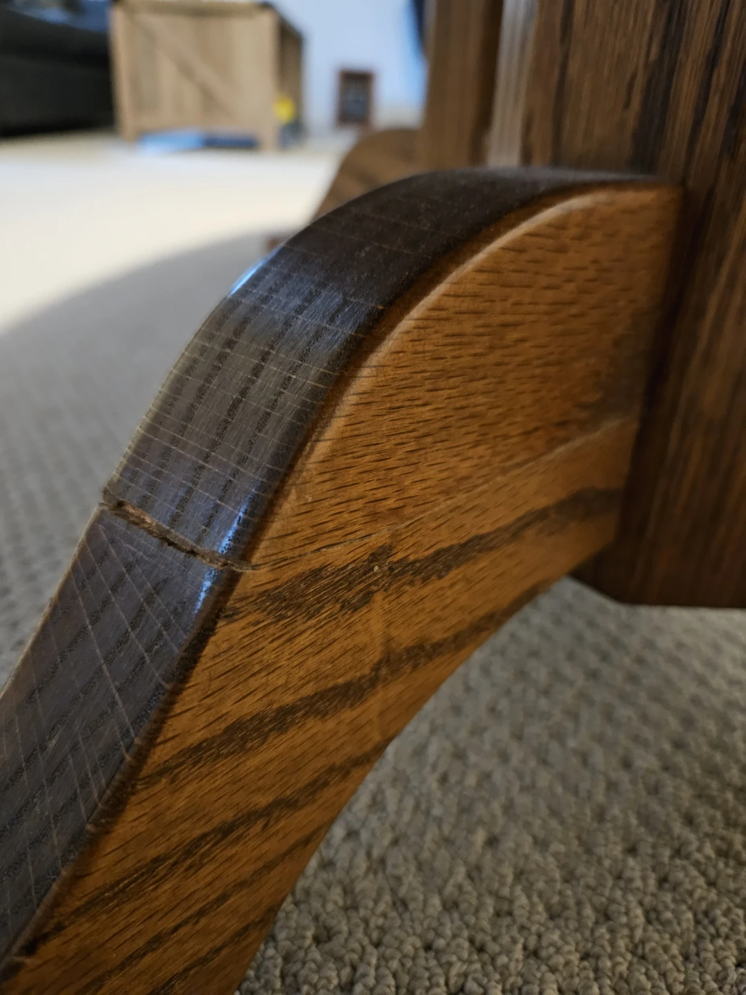 Solid wood coffee table - photo 4